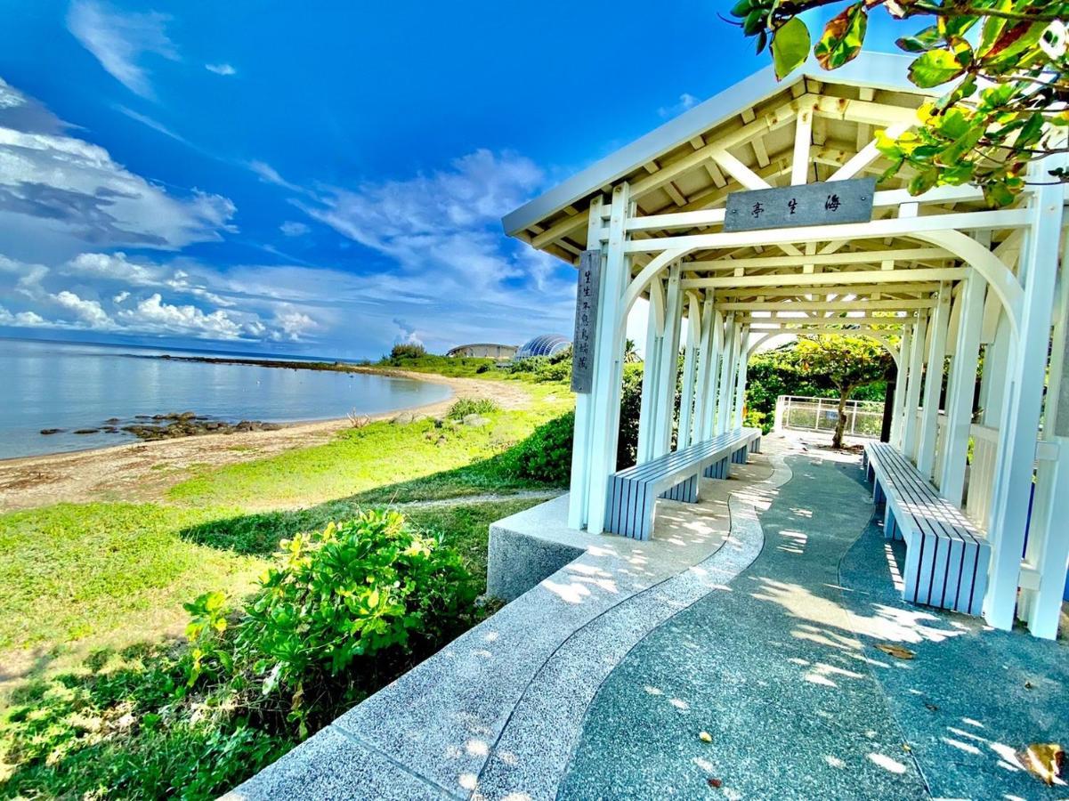 墾丁 後灣 微風海岸海景民宿 車城郷 エクステリア 写真